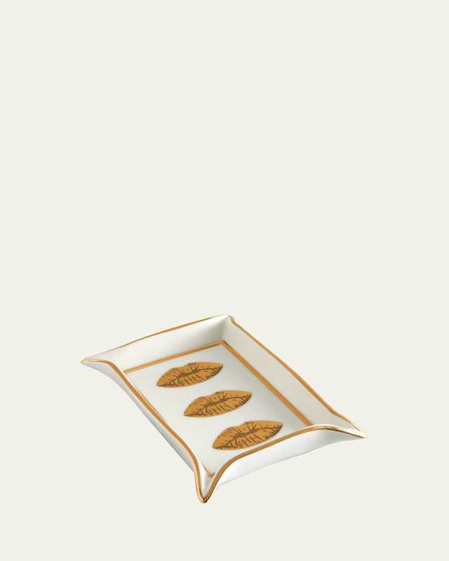 Lips Porcelain Valet Tray